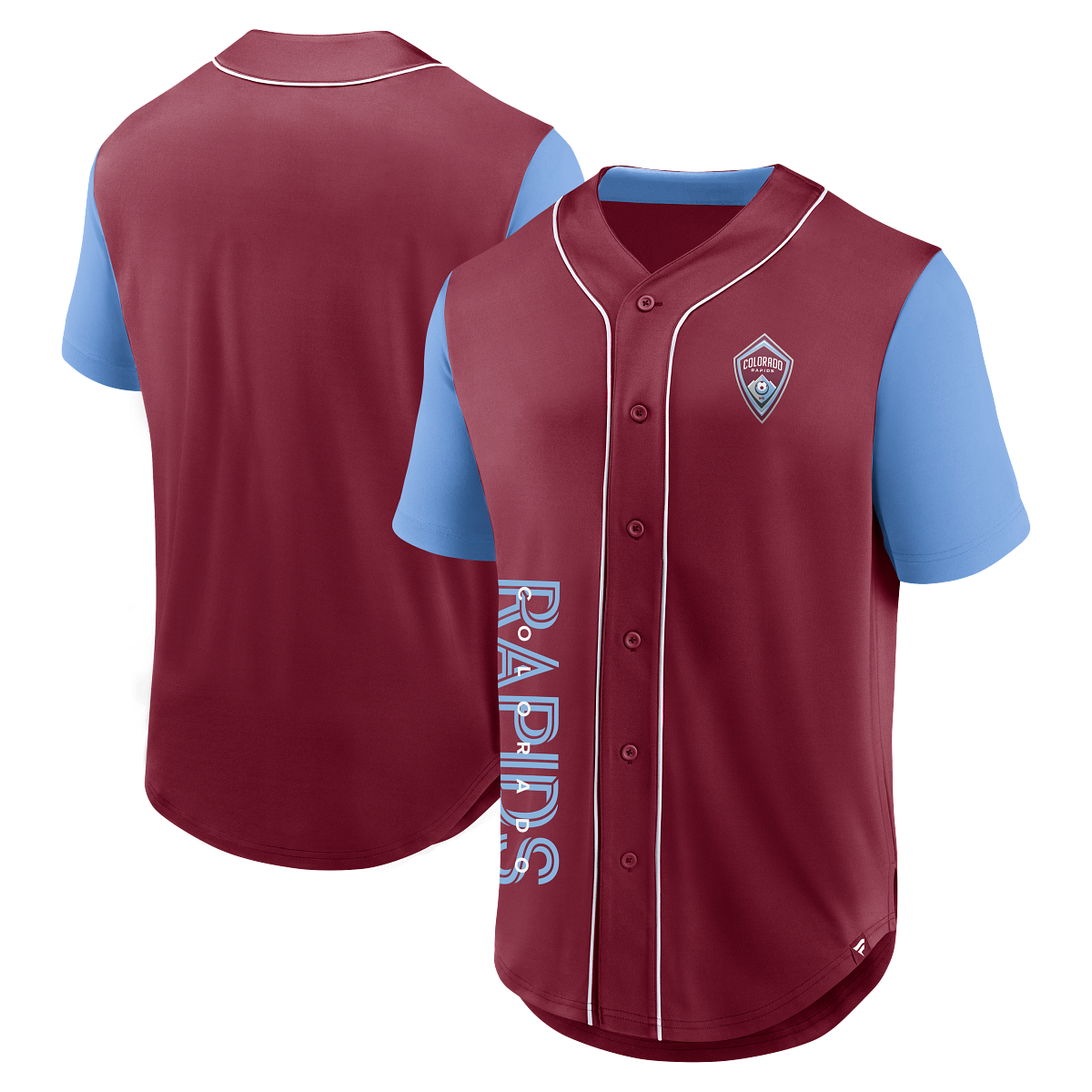 Rapids Button Down Fashion Jersey Altitude Authentics