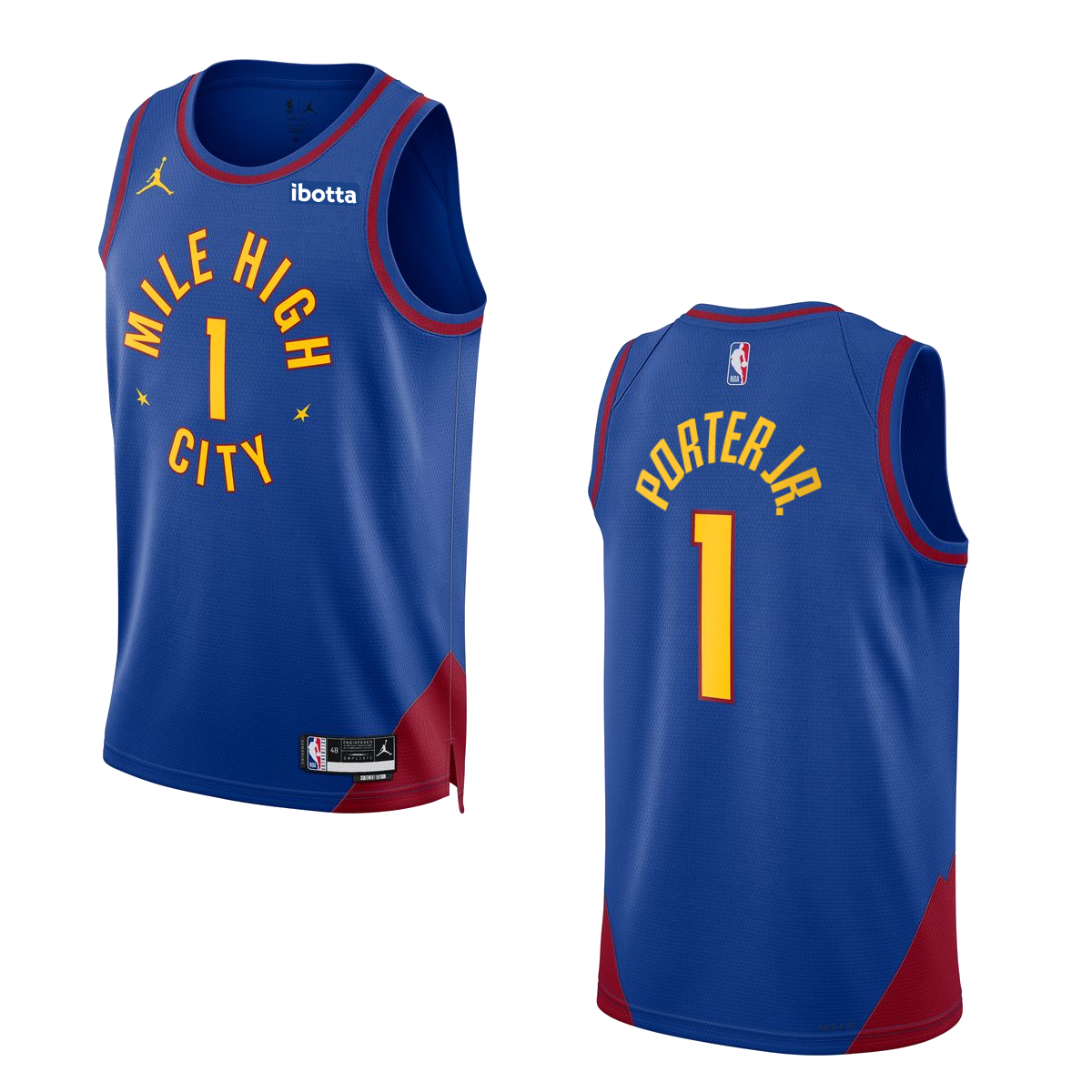 Denver Nuggets 1 Michael Porter Jr. Statement Swingman Jersey