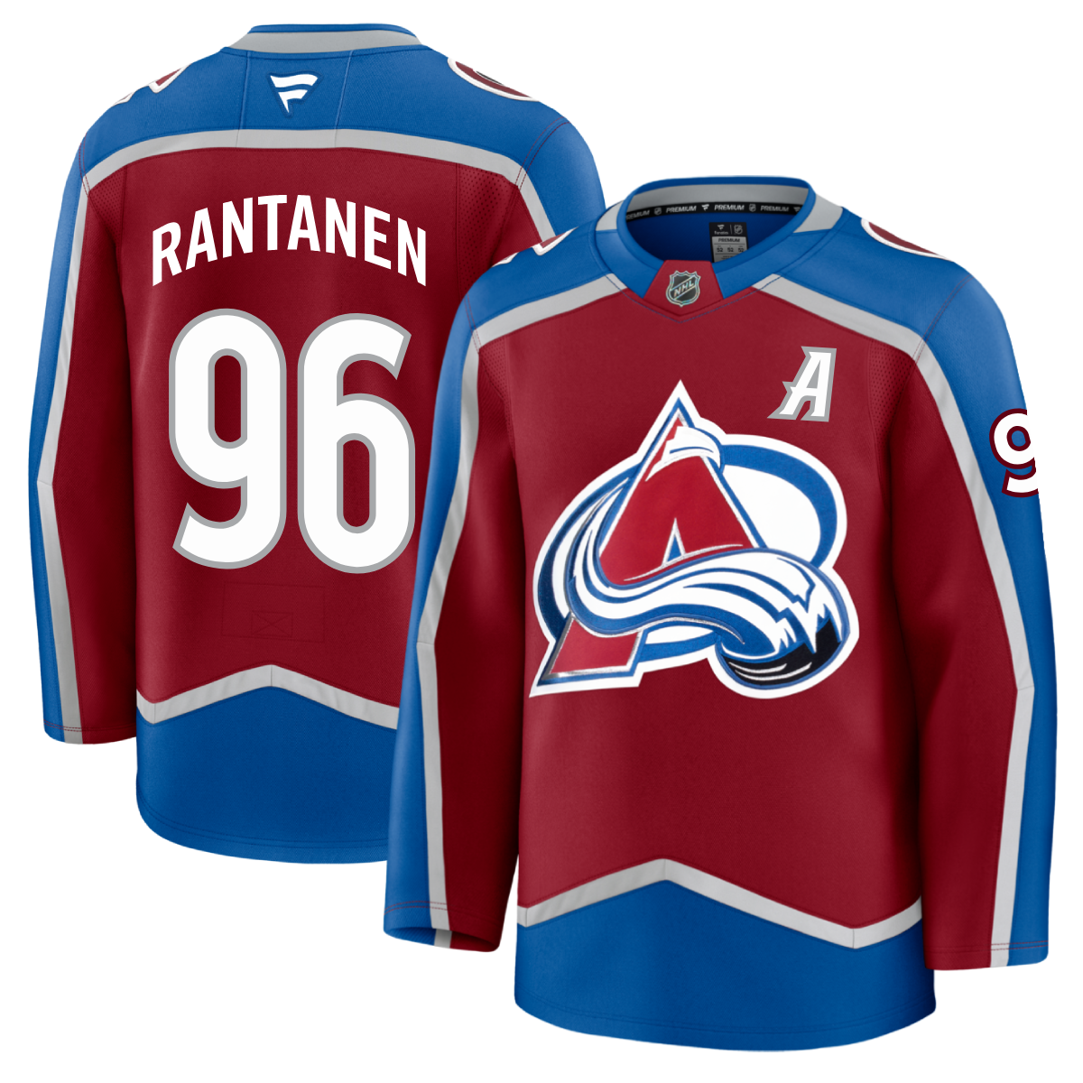 Mikko Rantanen Quebec Nordiques deals Retro Jersey#96 Stanley Cup Champs size 2XL 54