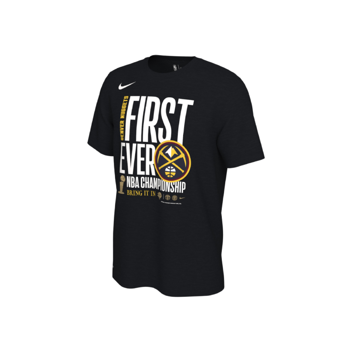 Unisex Denver Nuggets Nike Navy 2023 NBA Finals T-Shirt