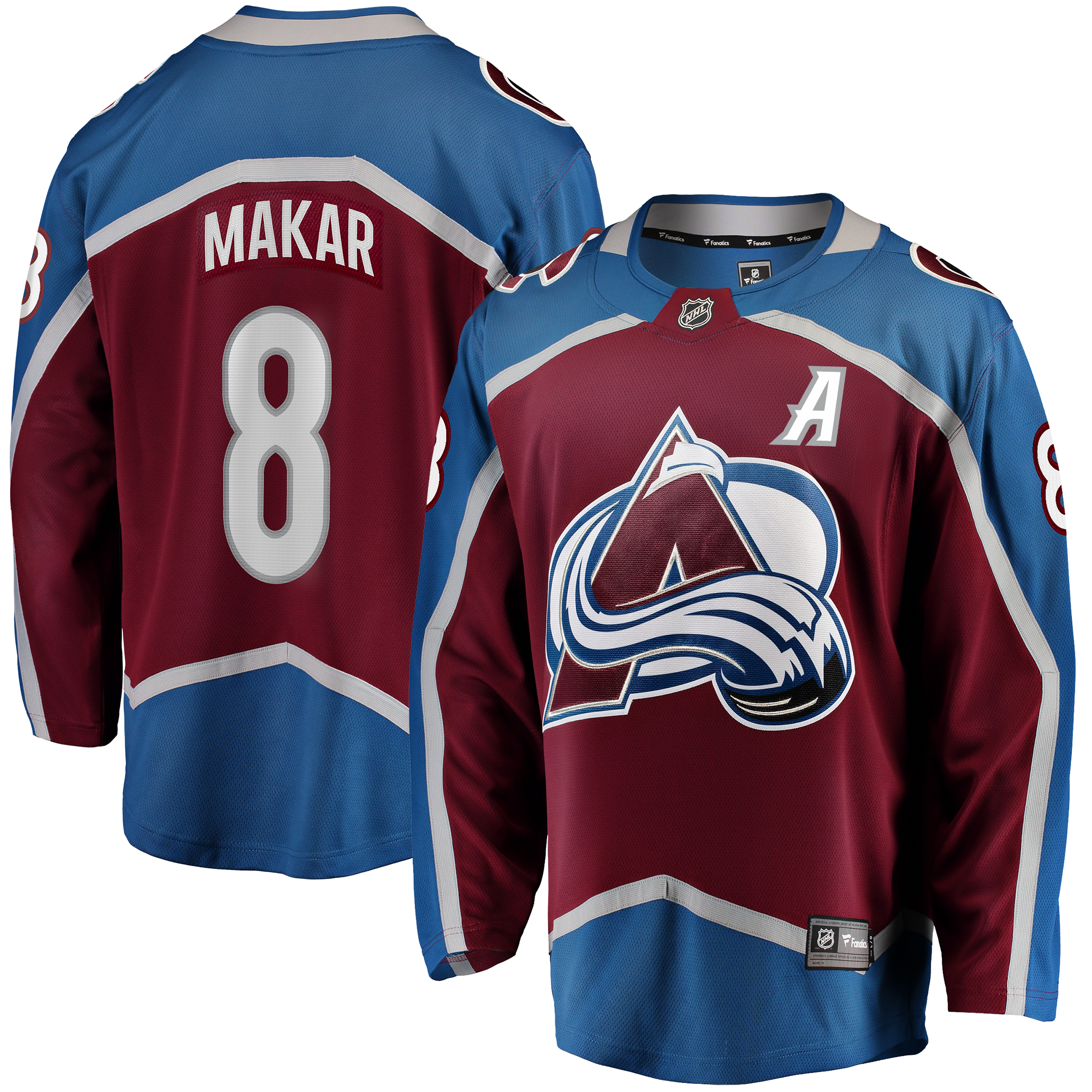 Colorado Avalanche Game Used NHL Jerseys for sale