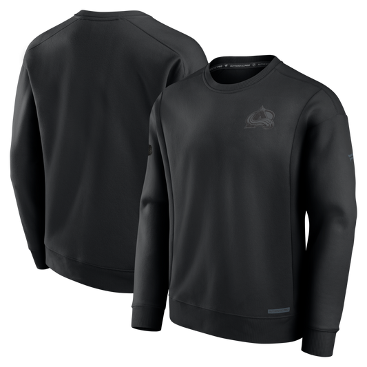 2024-25 Avalanche Auth Pro Crewneck -Black