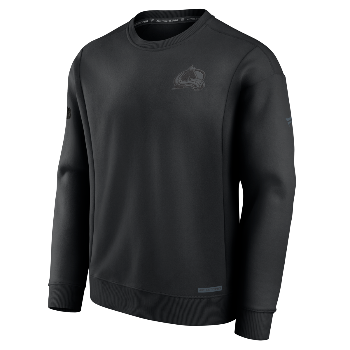 2024-25 Avalanche Auth Pro Crewneck -Black