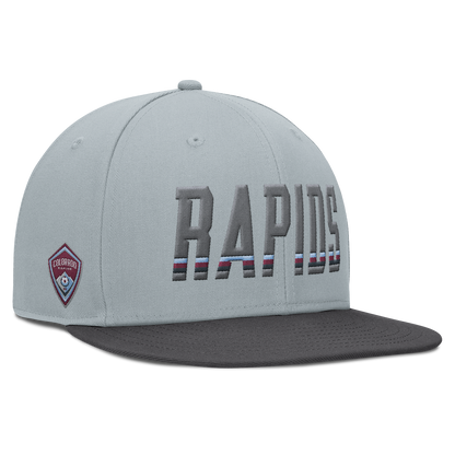 Rapids Poly Smoke Snapback