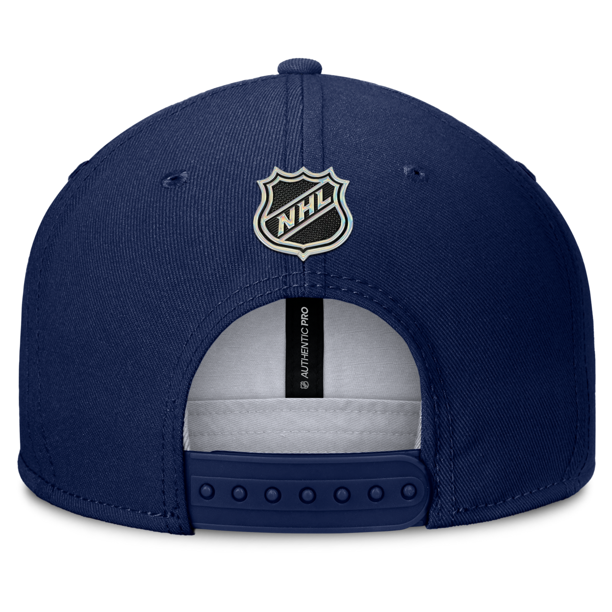 2024-25 Avalanche COL Flat Brim Hat - Navy