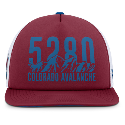 2024-25 Avalanche 5280 Foam Font Flat Brim