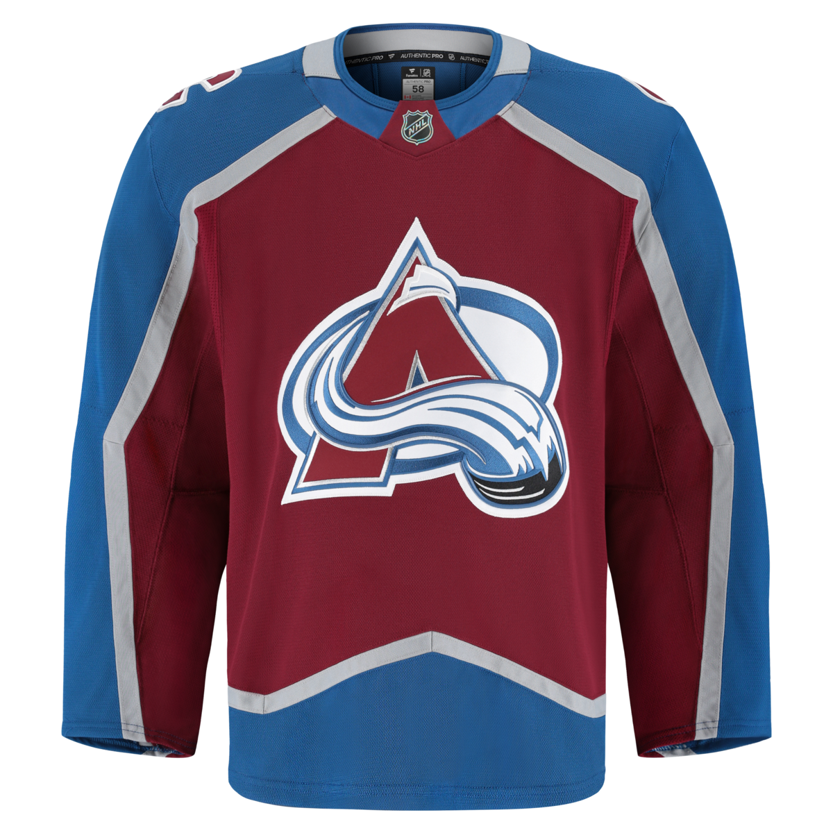 2024-25 Avalanche Pro On Ice Authentic Blank Home Jersey