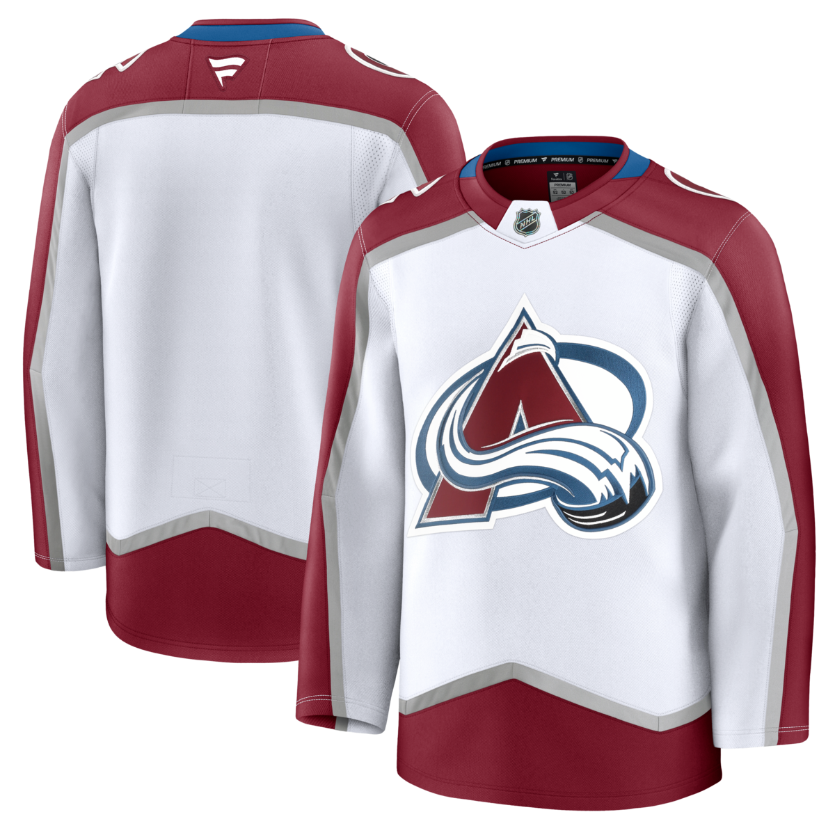 2024-25 Avalanche Premium Blank Road Jersey