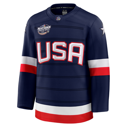 2024-25 NHL 4 Nations Team USA Premium Blank Jersey