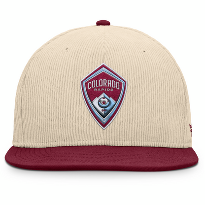 2025 Rapids Corduroy Snapback Hat