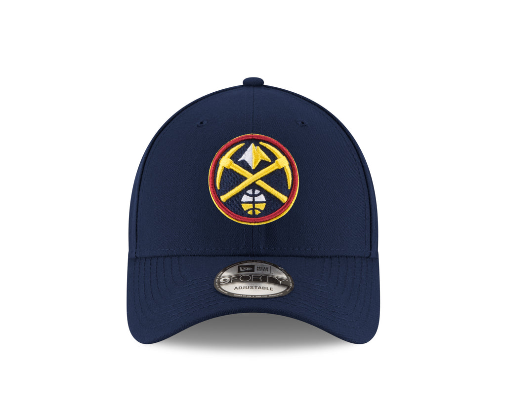 Men's New Era Navy Denver Nuggets 2023 NBA Finals Champions League Side Patch 9FORTY Adjustable Hat