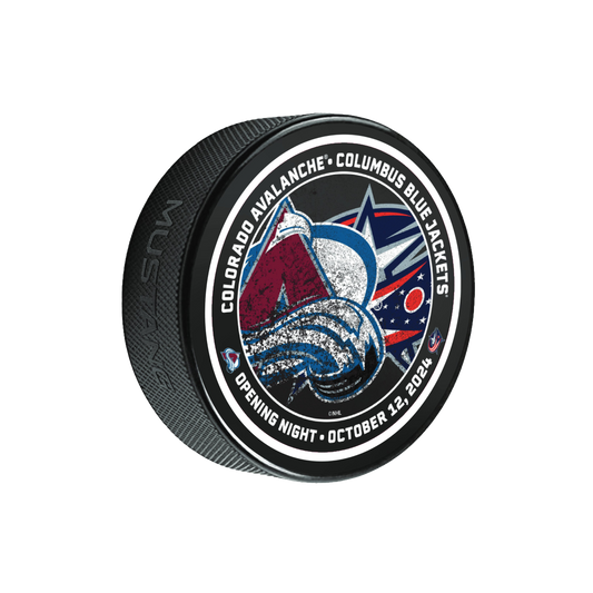 2024-25 Avalanche Opening Night Puck