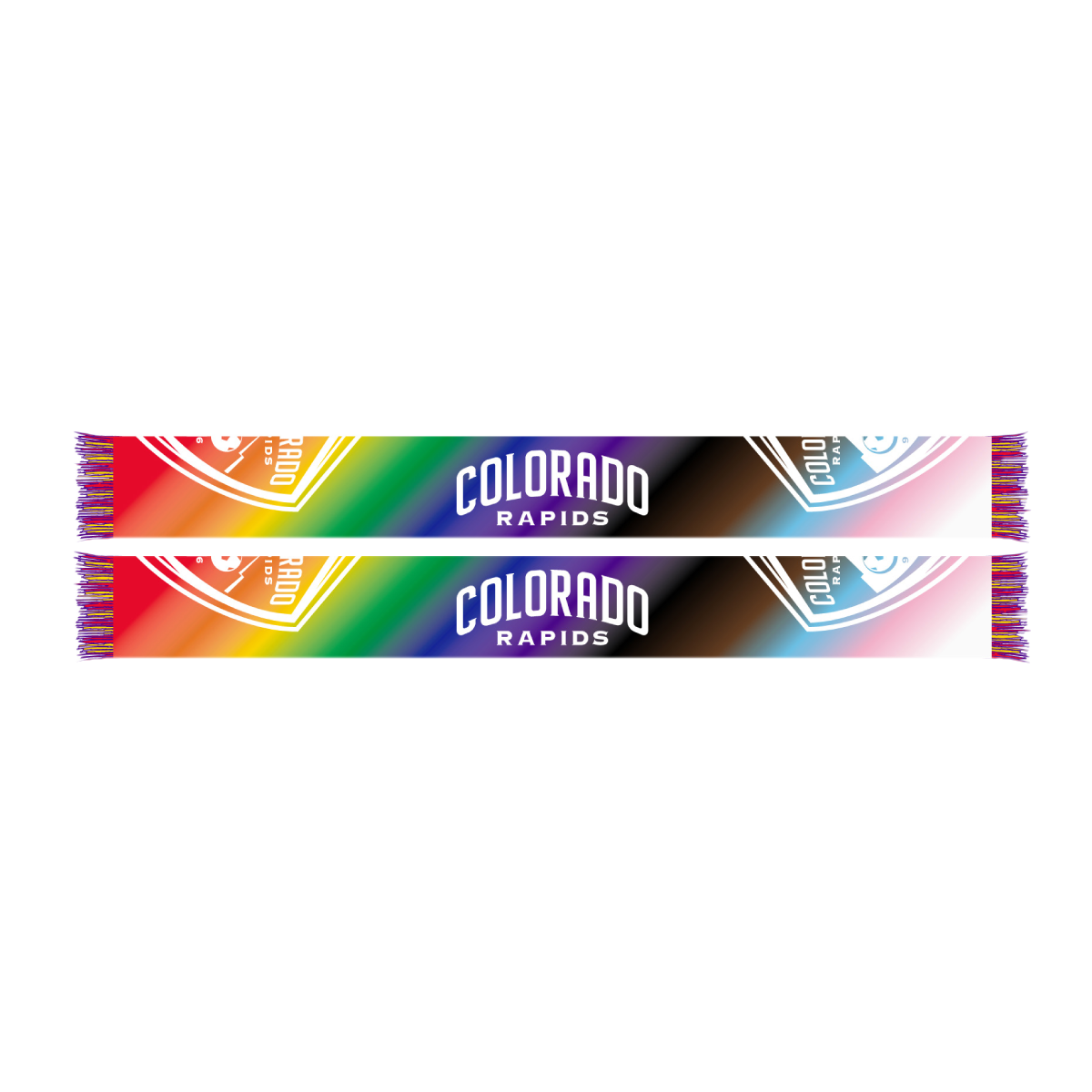 2024 Rapids Pride Sublimated Scarf