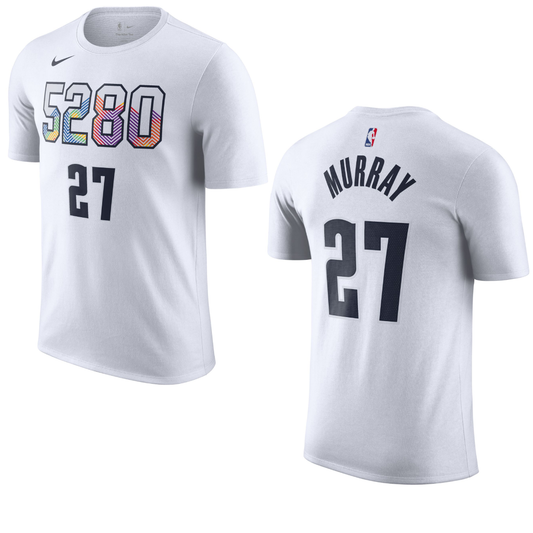 #27 Jamal Murray 2024-25 Nuggets City Edition S/S Player Tee