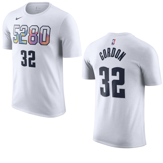 #32 Aaron Gordon 2024-25 Nuggets City Edition S/S Player Tee