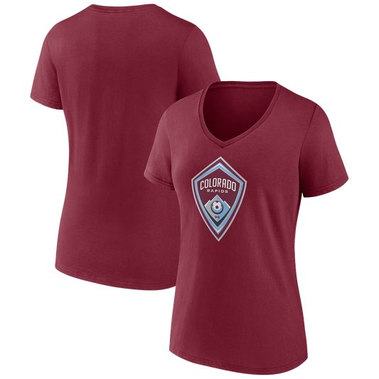 Rapids Women's Primary Logo V-Neck Tee