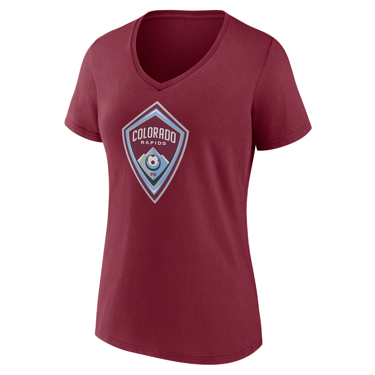 Rapids Women's Primary Logo V-Neck Tee