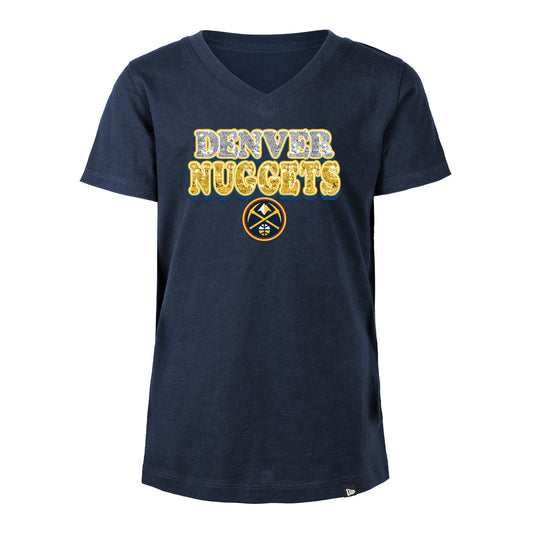 Nuggets Girls FA23 Tee - Navy