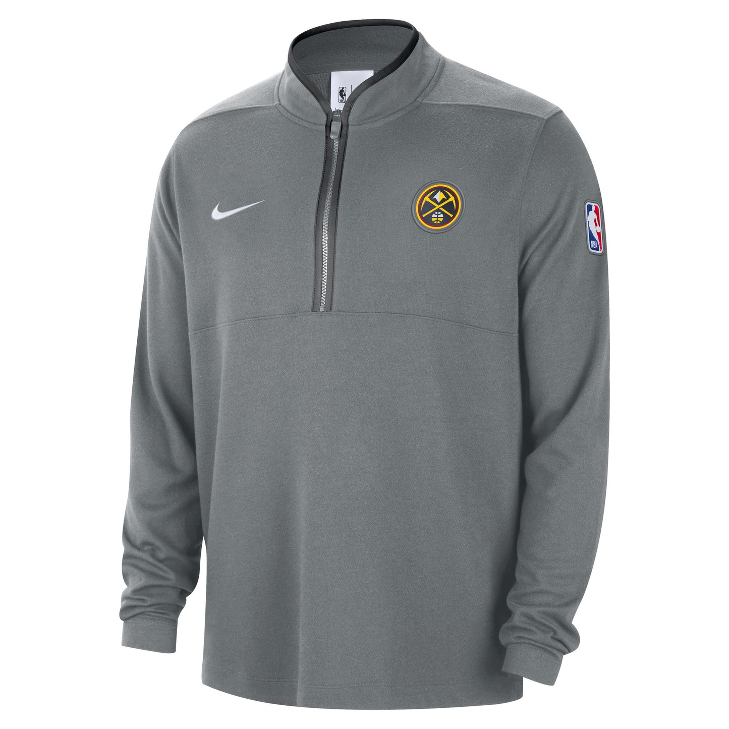 2024-25 Nuggets 1/2 Zip Top - Smoke