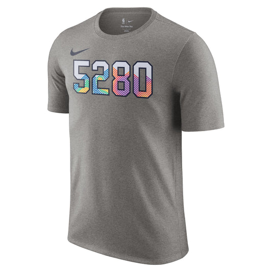 2024-25 Nuggets City Edition S/S Essential Tee - Grey