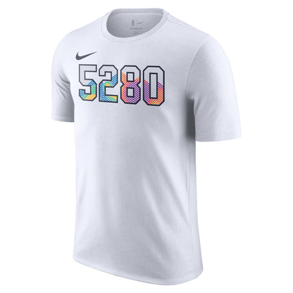 2024-25 Nuggets City Edition S/S Essential Tee - White