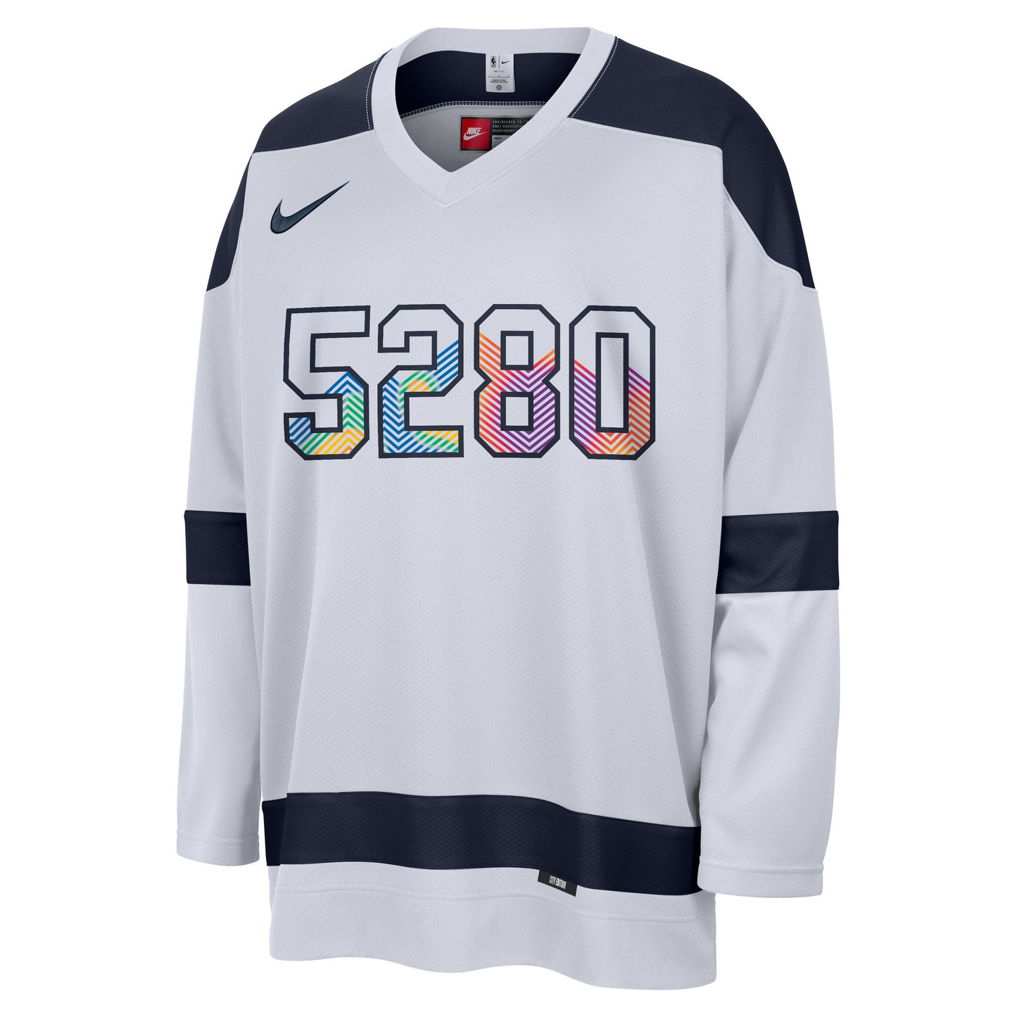 2024-25 Nuggets City Edition Hockey Jersey - White