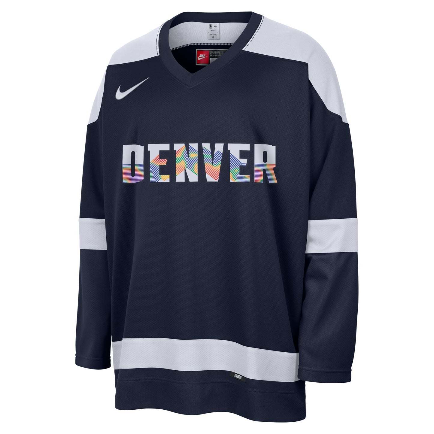 2024-25 Nuggets City Edition Hockey Jersey - Navy