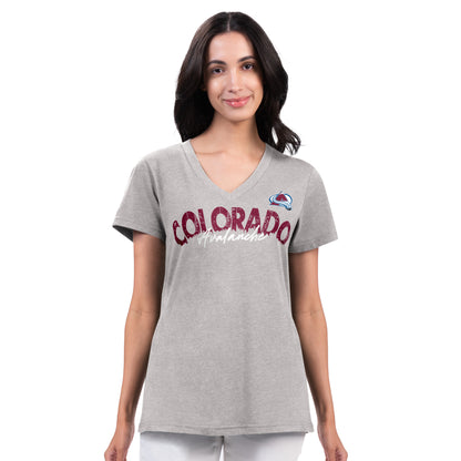 Avalanche Women's Key Move V-Neck - Grey