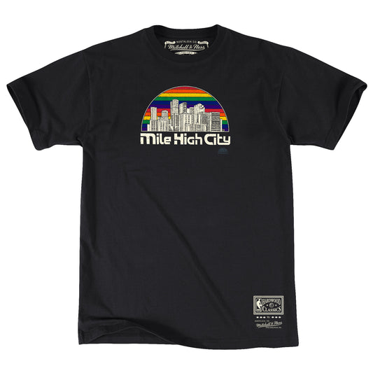 Nuggets Mile High City Rainbow S/S Tee