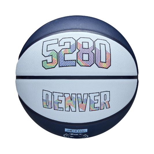 2024-25 Nuggets City Edition Wilson Basketball