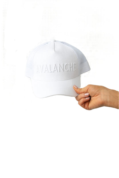 Avalanche Ladies Team Mesh Trucker - White