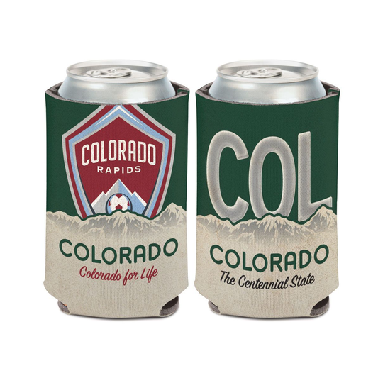 Colorado Rapids License Plate Can Coozie