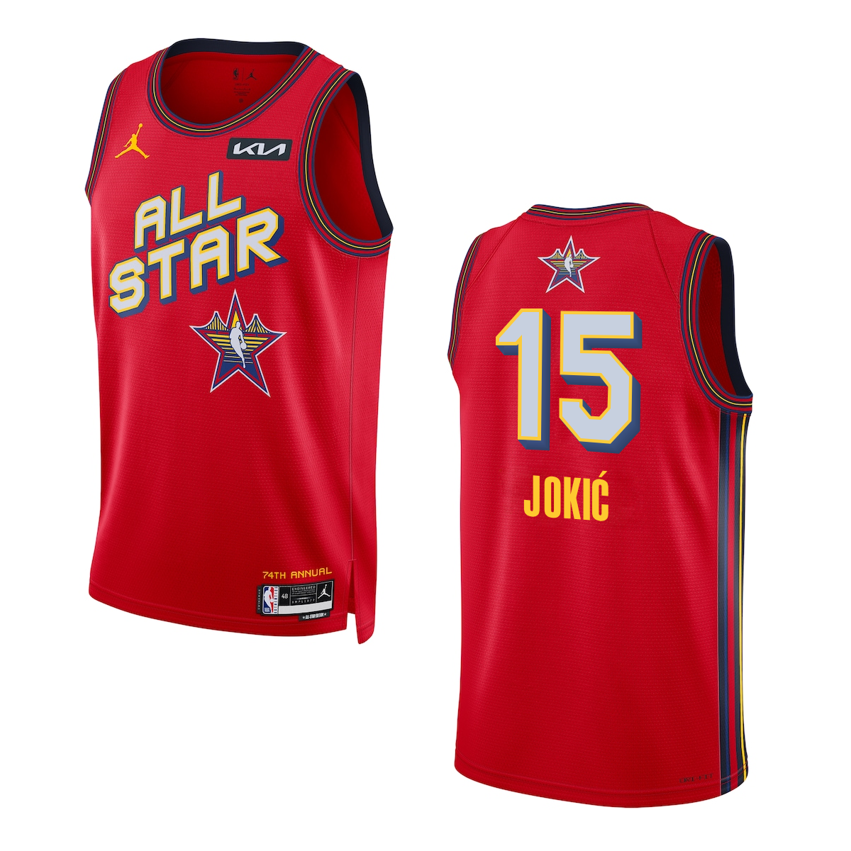 2025 NBA All-Star #15 Nikola Jokić Swingman Jersey