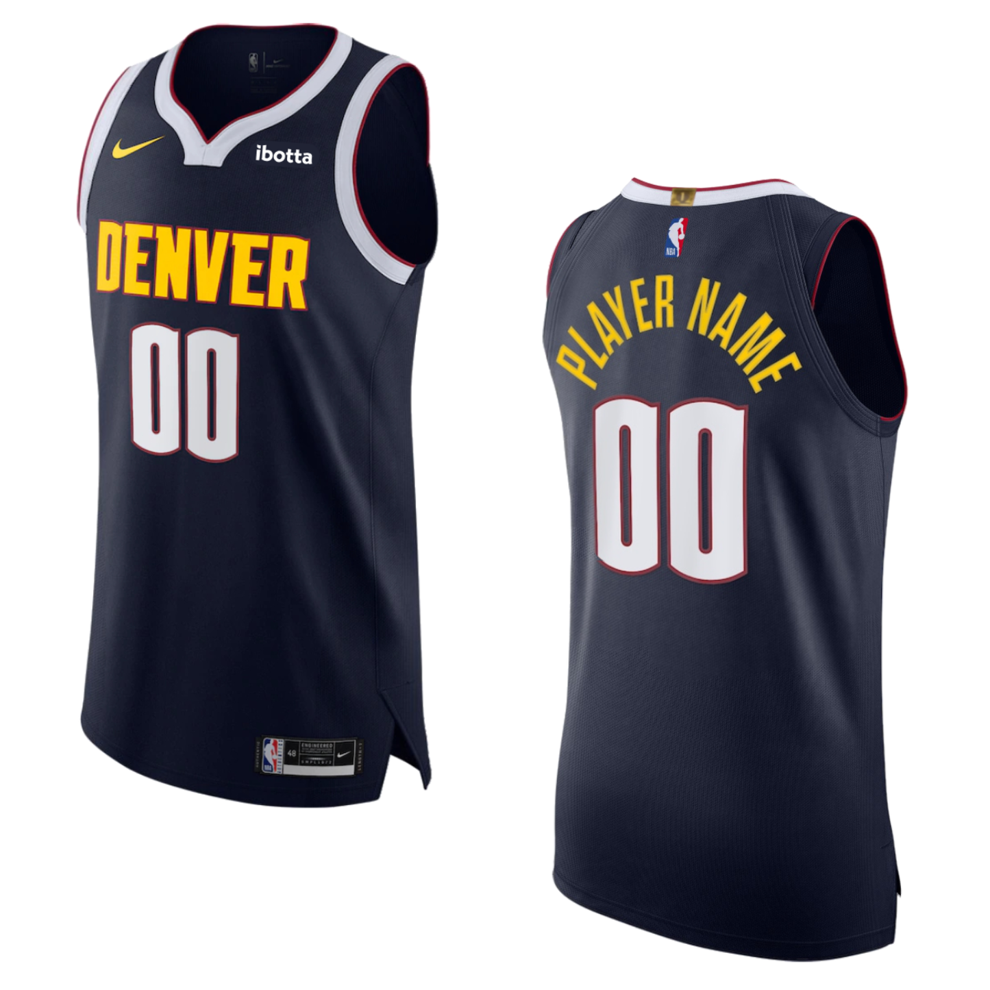 Nuggets Authentic Icon Customized Jersey