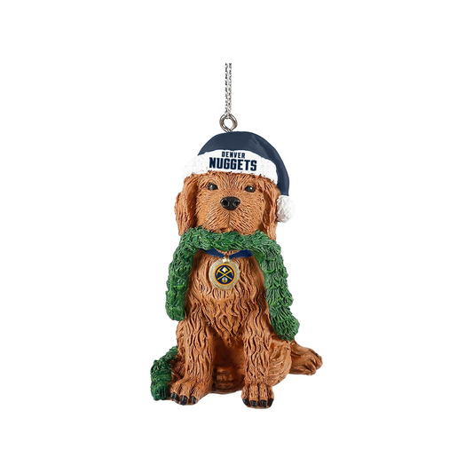 Nuggets Dog Ornament