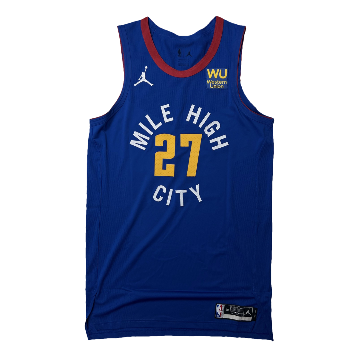 2019 Nuggets Statement Team Issued Authentic Jersey