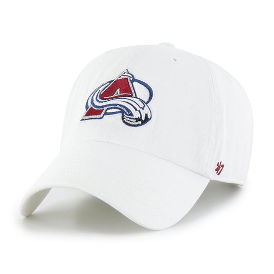 White Hat with Avalanche Logo in the front center 