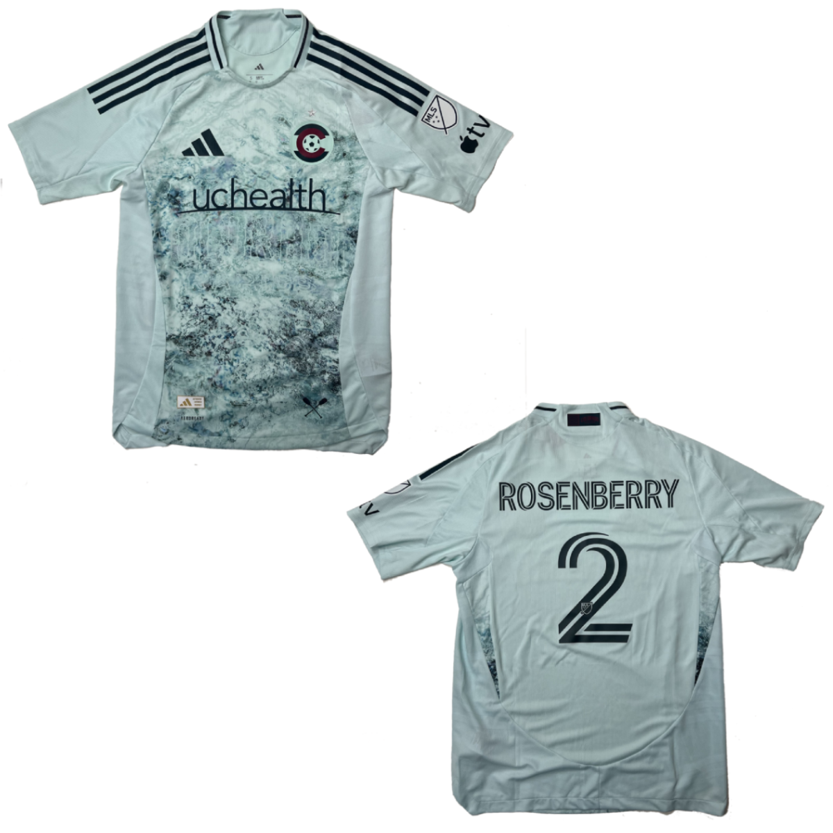 2025 Rapids Headwaters Authentic #2 Keegan Rosenberry Jersey