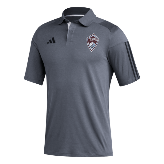 Rapids Competition Cotton Polo - Onyx/Black