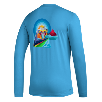 Rapids Men's L/S Pregame Tee