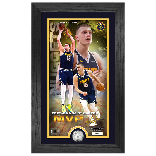 2024 NBA MVP Nikola Jokic 12"x20" Photo Frame