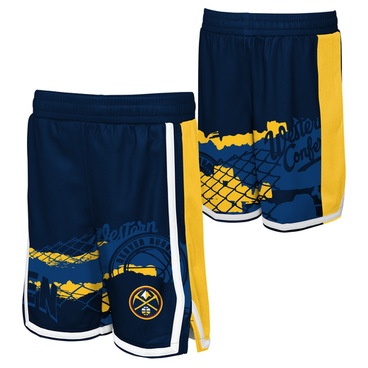 Nuggets Kid's Fade Away Mesh Shorts