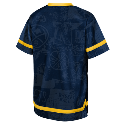 Nuggets Youth Getting Up Ringer S/S Tee