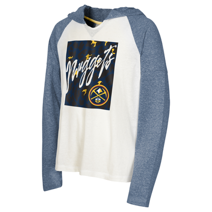 Nuggets Girls Hooded Raglan Tee