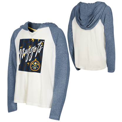 Nuggets Girls Hooded Raglan Tee