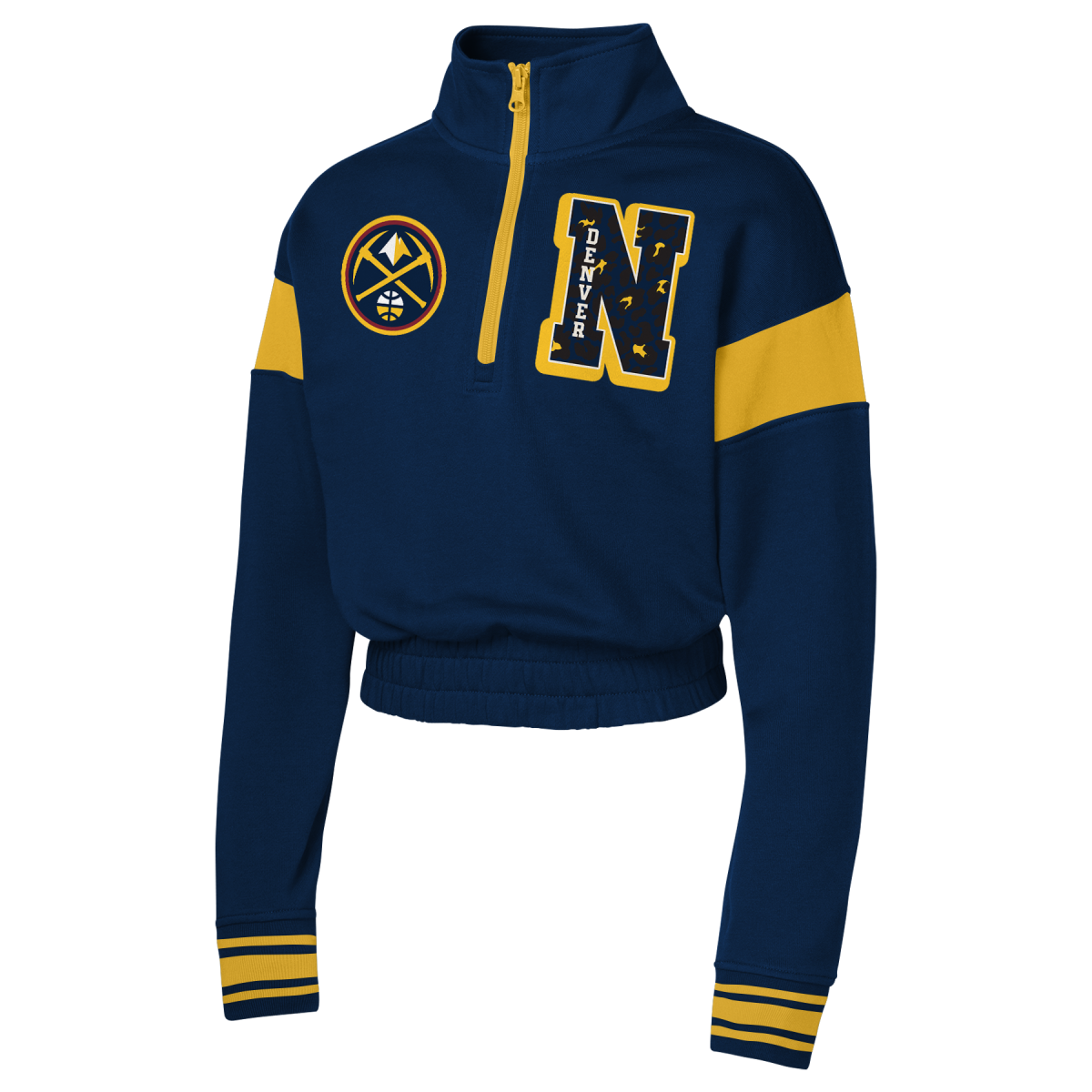 Nuggets Girls Box Out 1/2 Zip