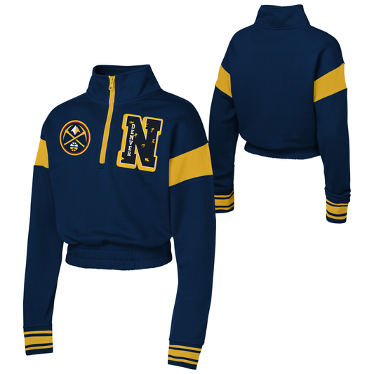 Nuggets Girls Box Out 1/2 Zip