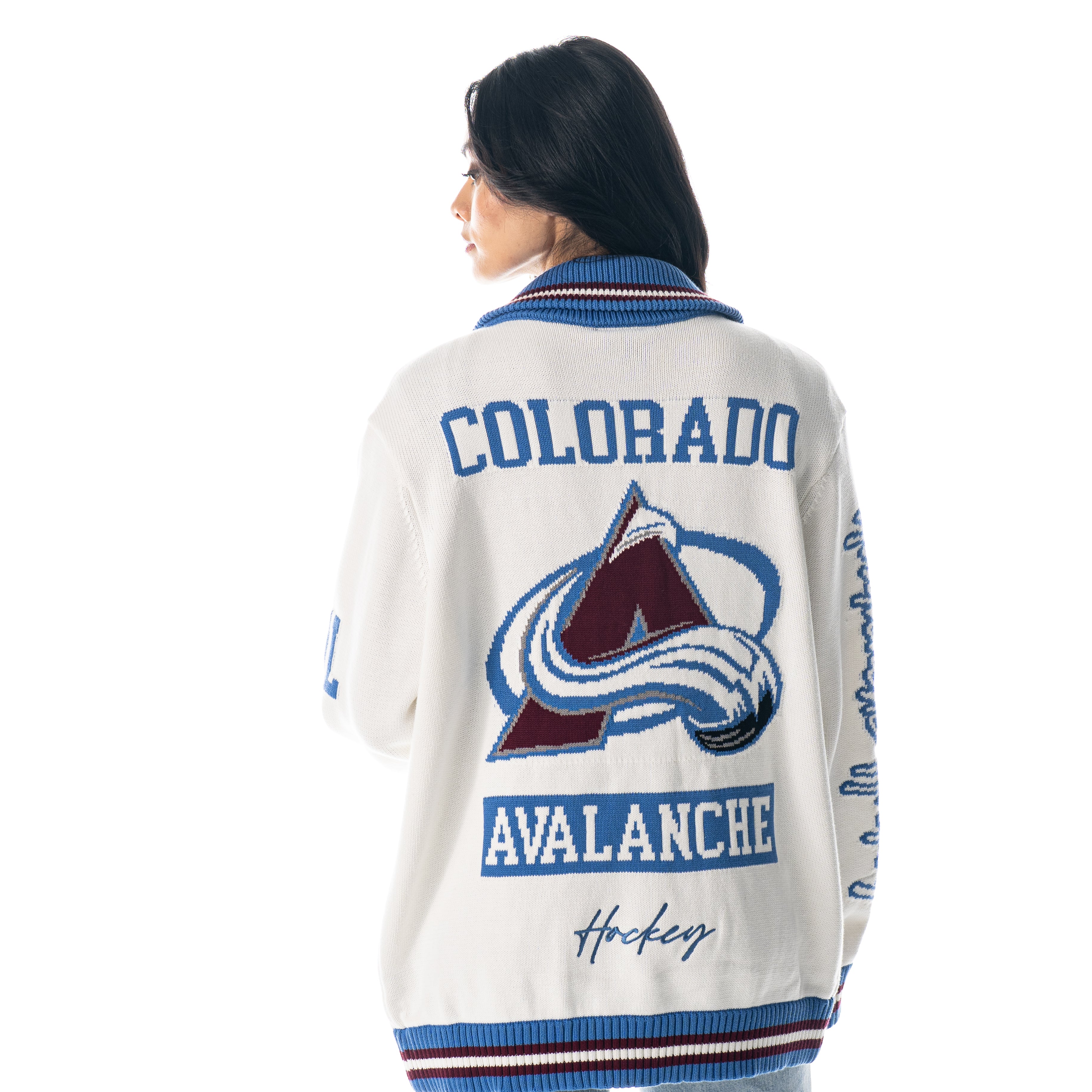 Avalanche zip up sweater best sale