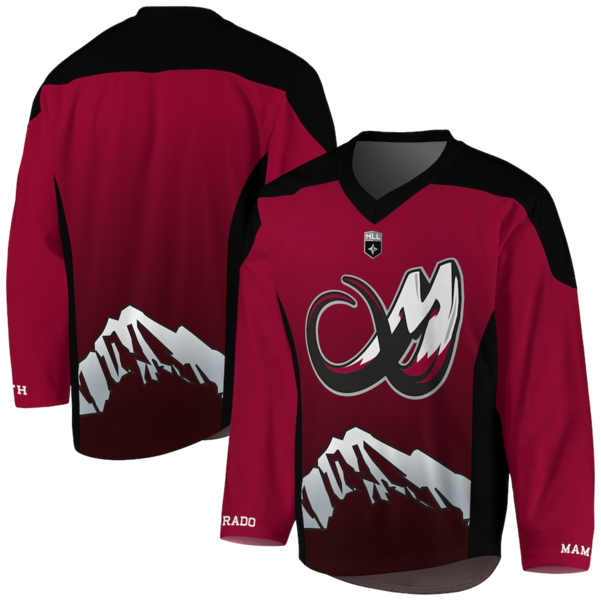 2024-25 Colorado Mammoth Youth Burgundy Jersey