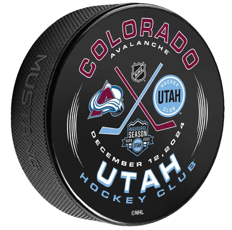 Avalanche vs Utah HC Dueling Puck